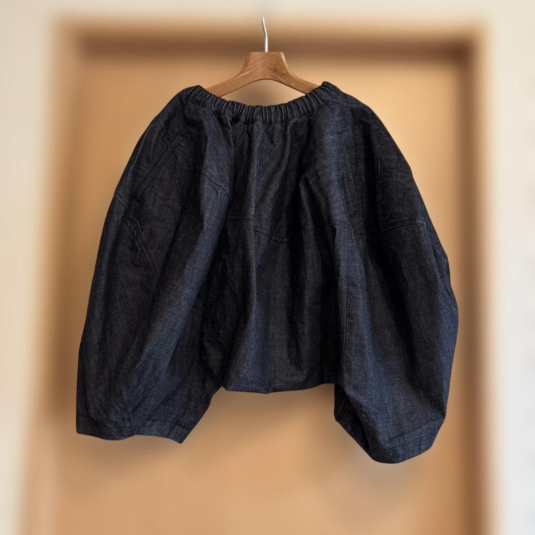 コムデギャルソン　コムコム　デニムサルエルパンツ