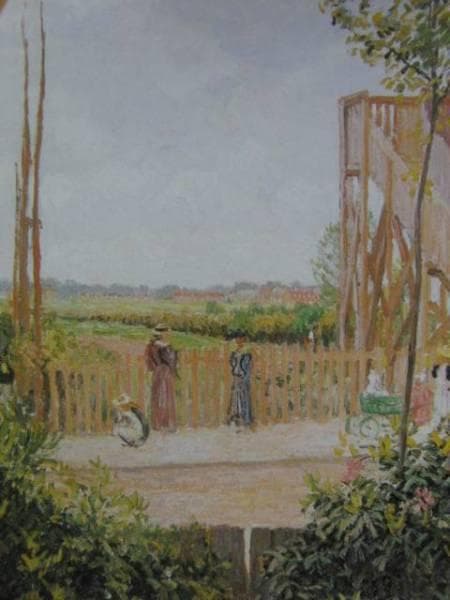 カミーユ・ピサロ、【ベッドフォード公園、バース街道沿い、歩道橋、ロンドン】