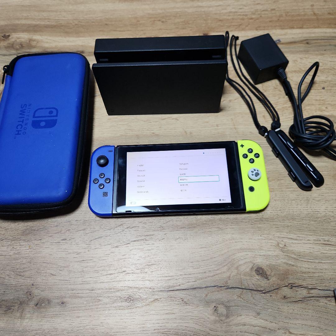 Nintendo Switch 本体 充電器・ドック付き 完動