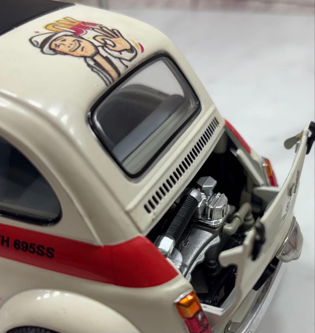 1/18ミニカー　アバルト スピードスターMK -Ⅰ深リムカスタム　矢沢永吉仕様