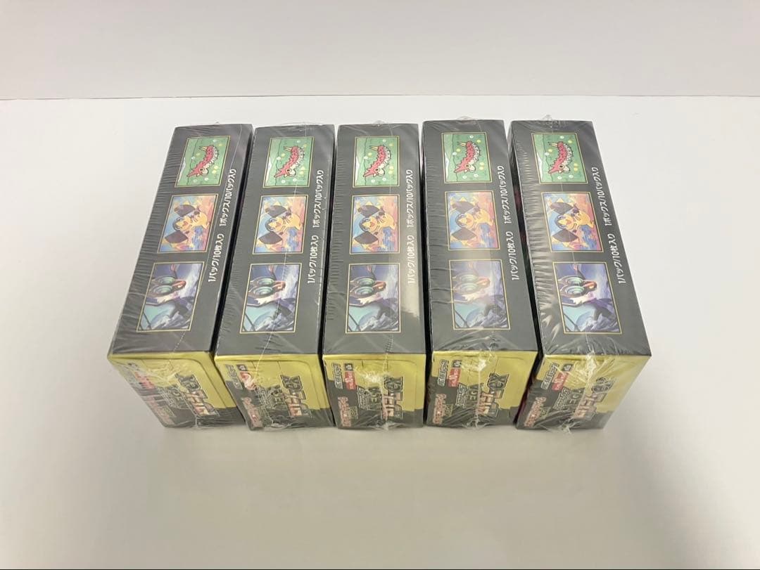 ポケモンカードゲーム MEGAドリームex シュリンク付き 5BOX