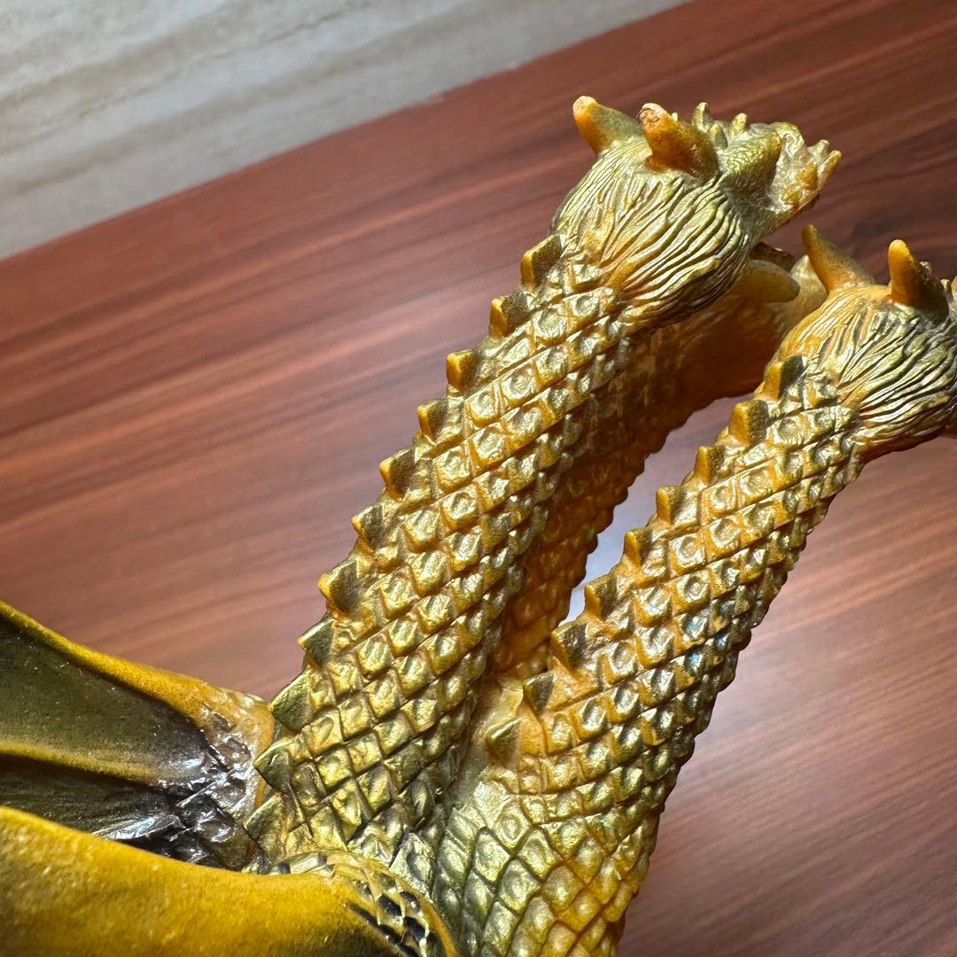 当時物 ポピー　キングザウルスシリーズ　キングギドラ　ソフビ 5653