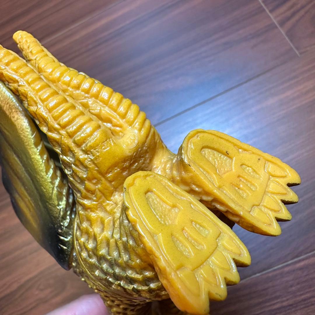 当時物 ポピー　キングザウルスシリーズ　キングギドラ　ソフビ 5653