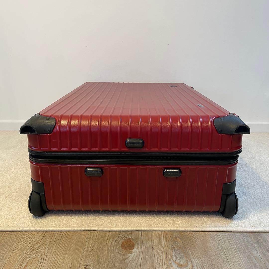 RIMOWA Lufthansa Salsa XL 2輪 レッド 85L
