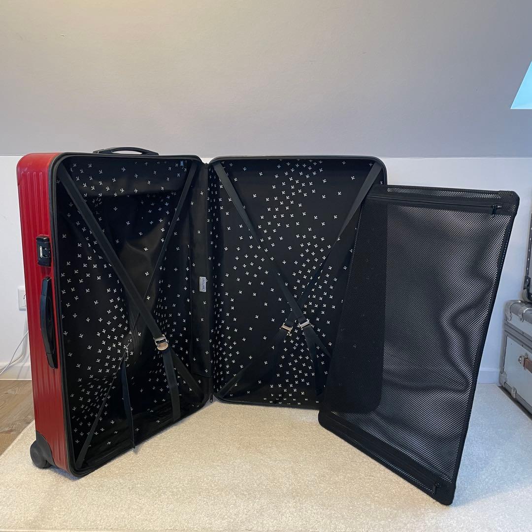 RIMOWA Lufthansa Salsa XL 2輪 レッド 85L