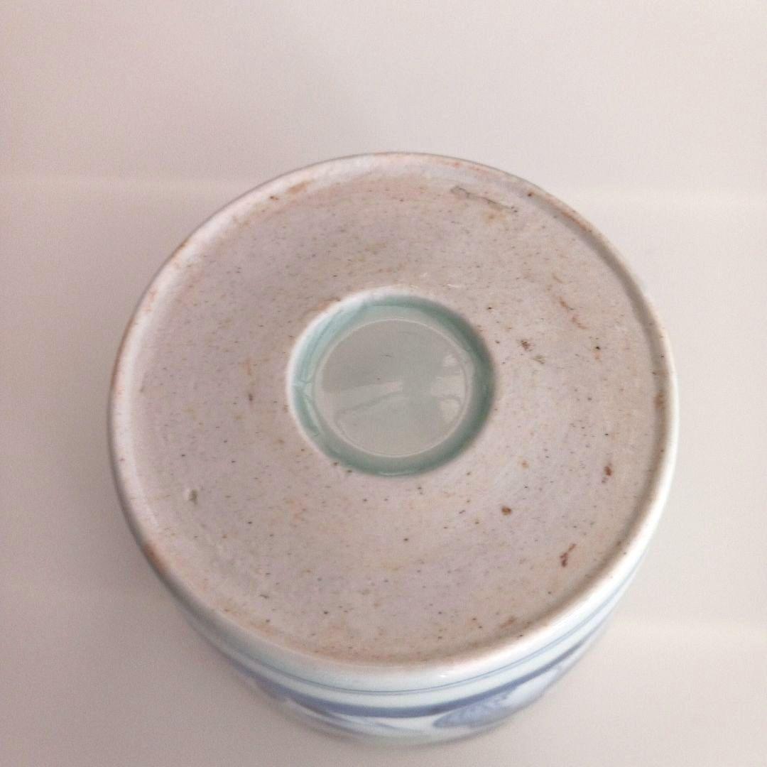 古伊万里　夫婦うずら草文