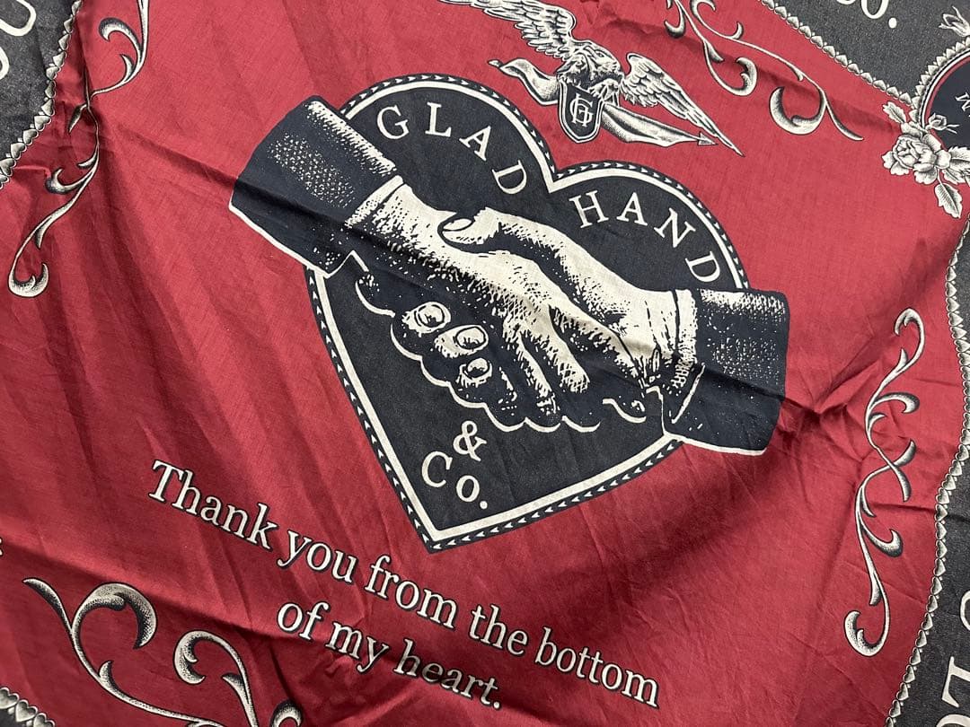 GLAD HAND gladhand グラッドハンド スカーフ　大判バンダナ