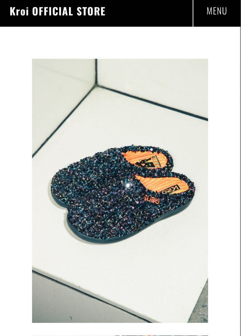 kroi×subu Spangle サイズ2 26cm〜27.5cm