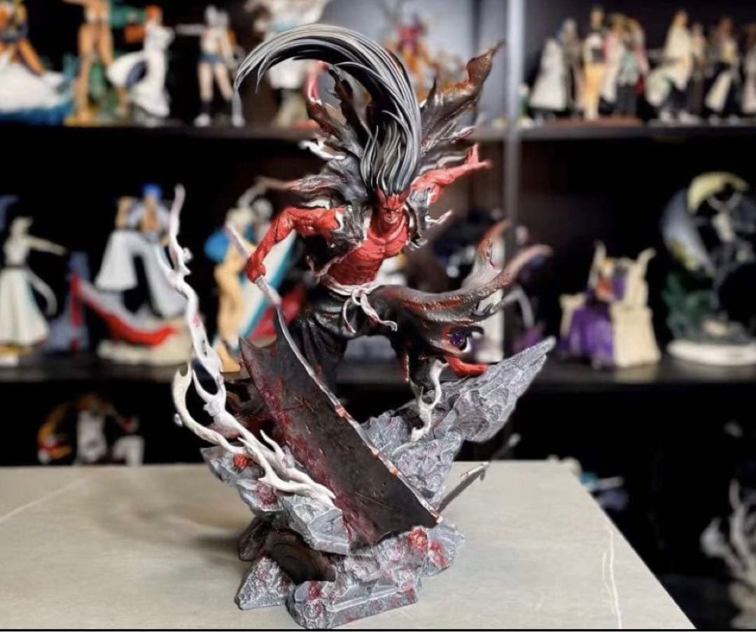 BLEACH（ブリーチ）千年血戦編　卍解 更木剣八　塗装済み 完成品　フィギュア