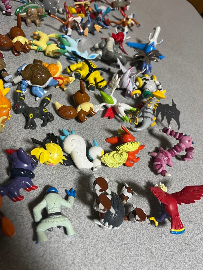 ポケモン　フィギュア　モンコレ　まとめ売り　刻印入り　当時物　63個