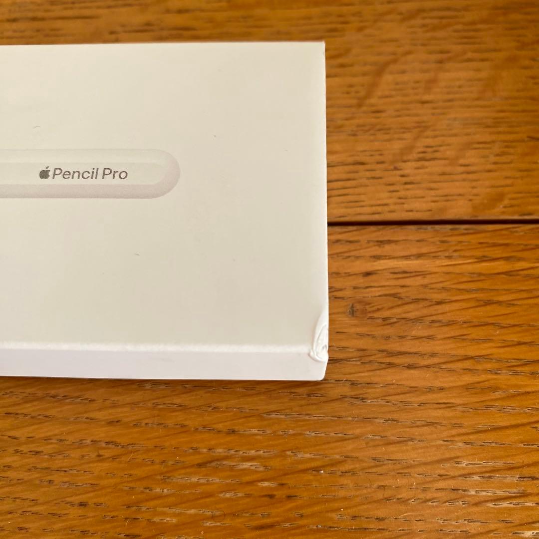 【新品】Apple Pencil Pro ホワイト 箱付き2025年11月末購入