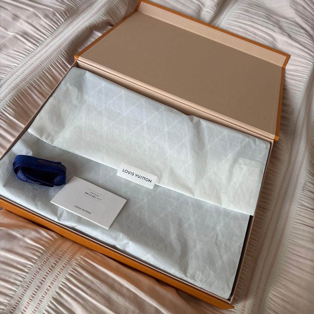 ルイヴィトン マフラー レイキャビック ライトブルー×グレーM75704