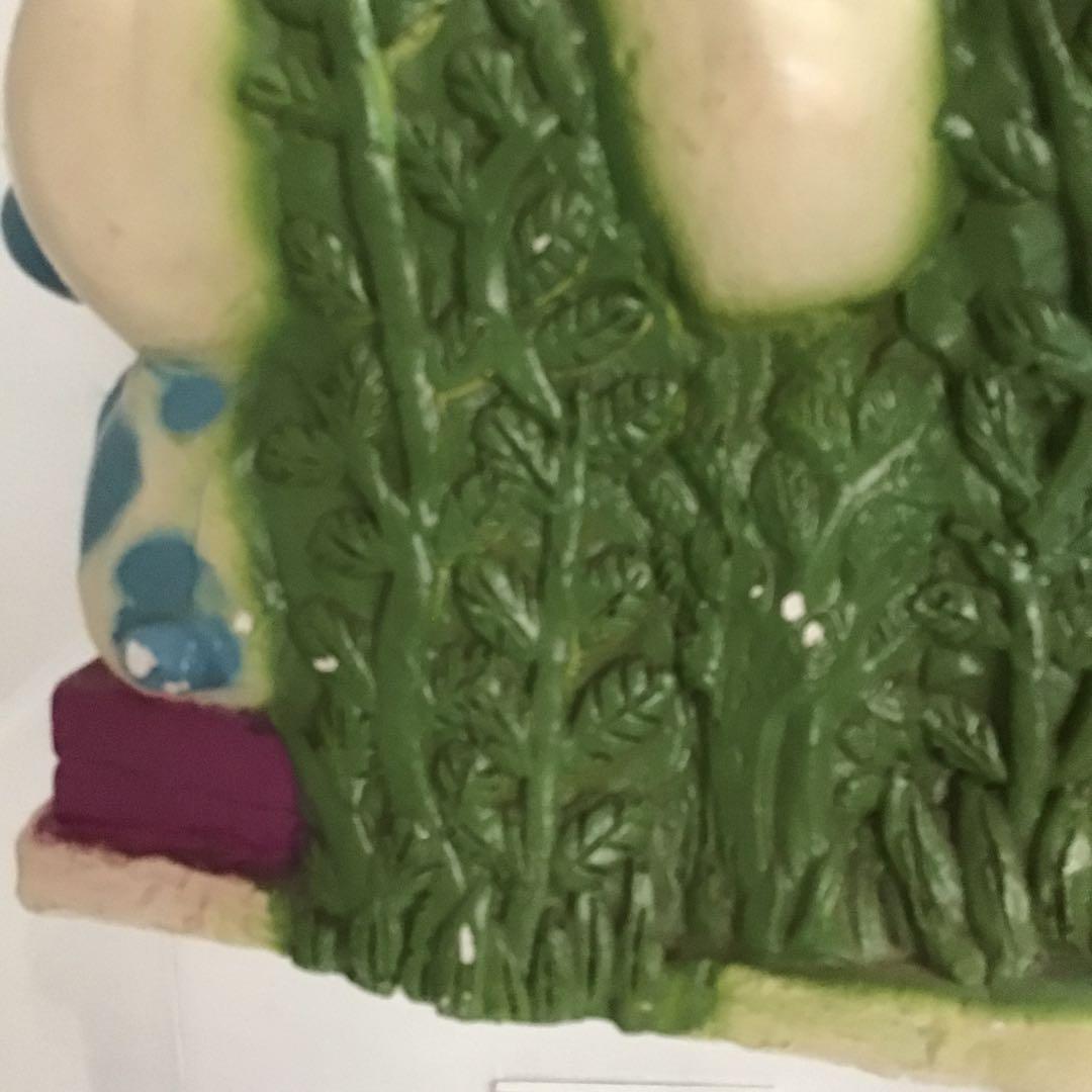 スマーフ ビンテージ 飾り 置物 貯金箱 陶器製