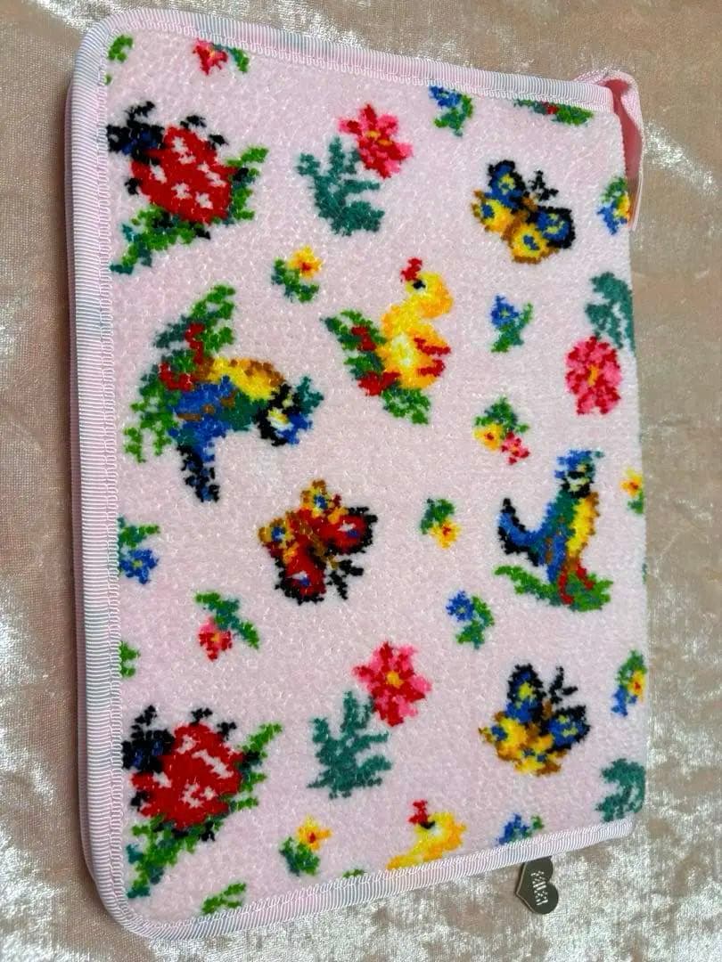 FEILER マルチケース　母子手帳ケース　ハイジ柄　ピンク