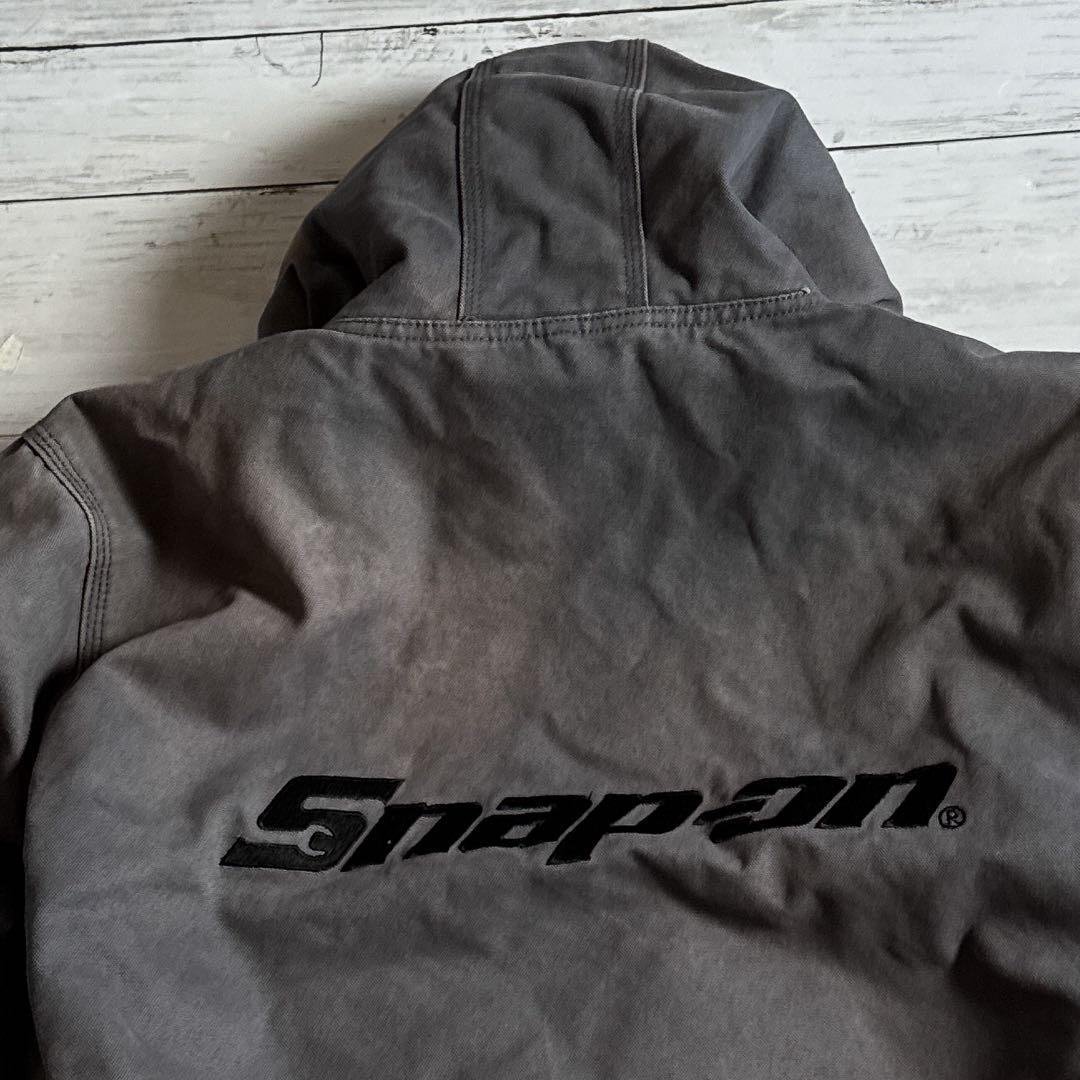 S*様 Snap-on スナップオン ダック アクティブジャケット グレー Lメ