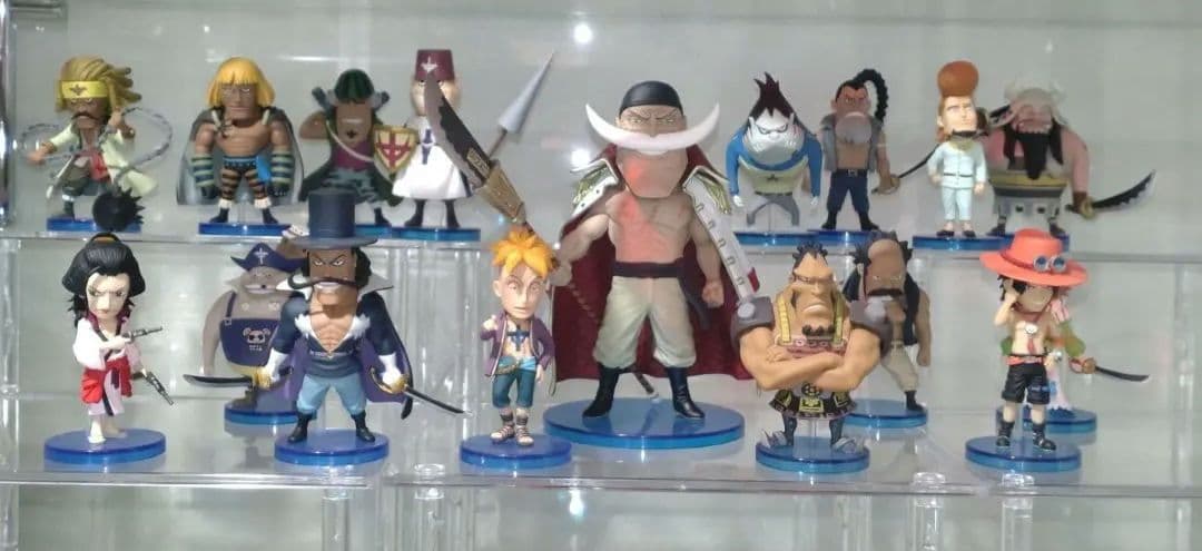 ワンピース　ワールドコレクタブルフィギュア 白ひげ海賊団 32 33 17体