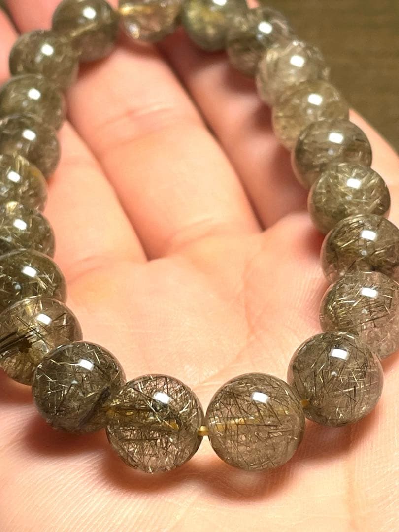 【一点限り】高品質　シルバールチルブレス10㎜（新品未使用）希少！針ミチミチ