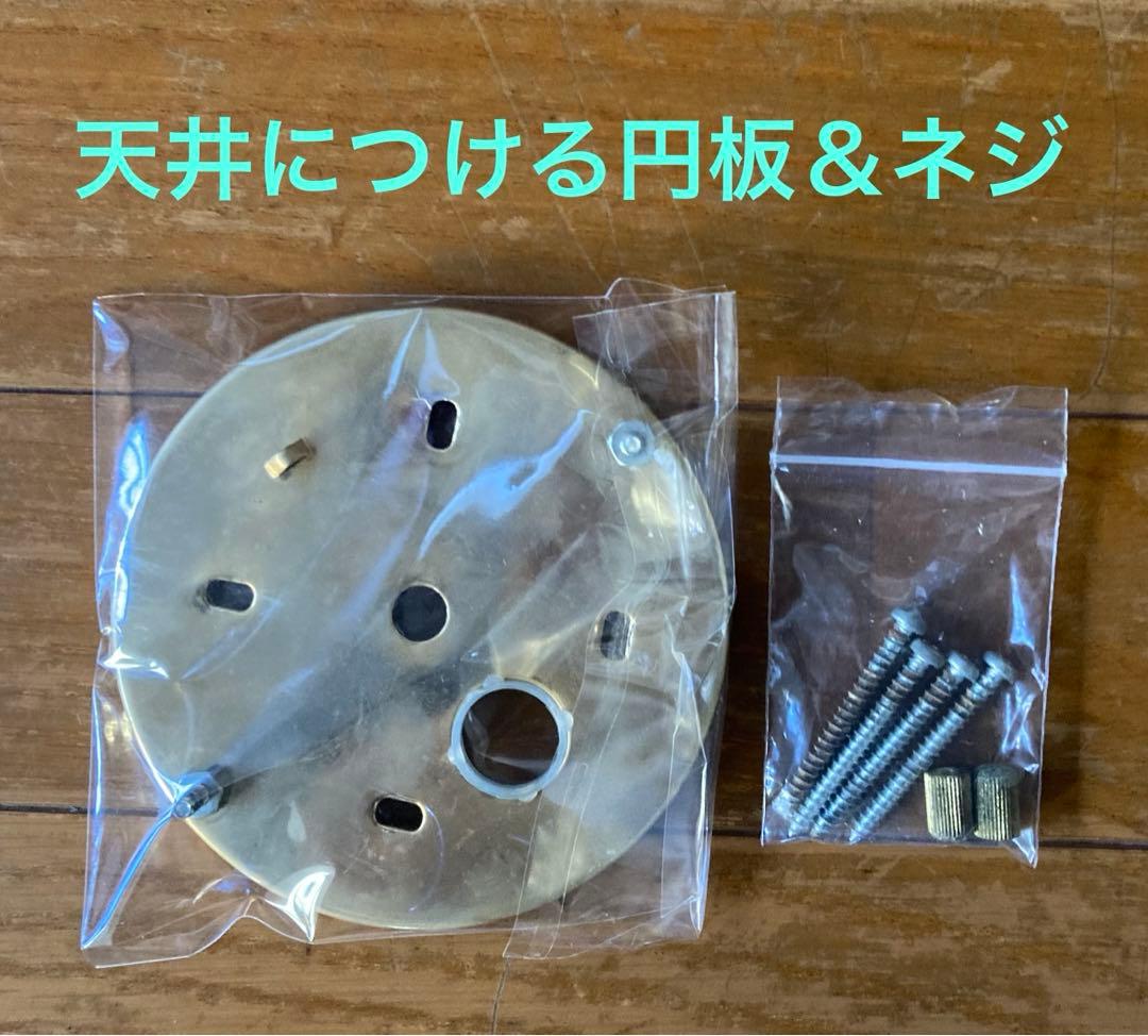 希少！超レトロ美品　アンテーク　燭台型 8連 板ガラス18枚囲いシャンデリア