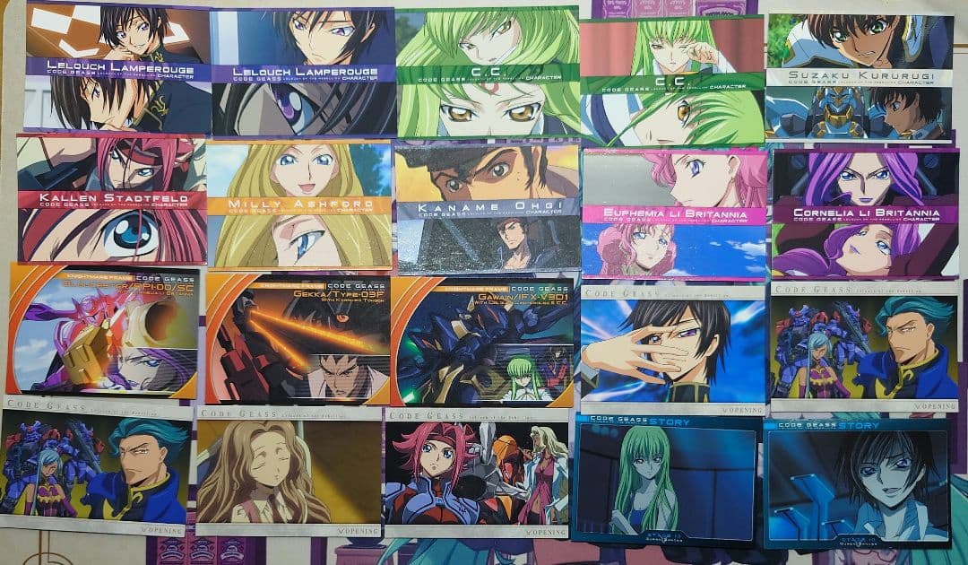 コードギアス トレーディングカードまとめ売りセット
