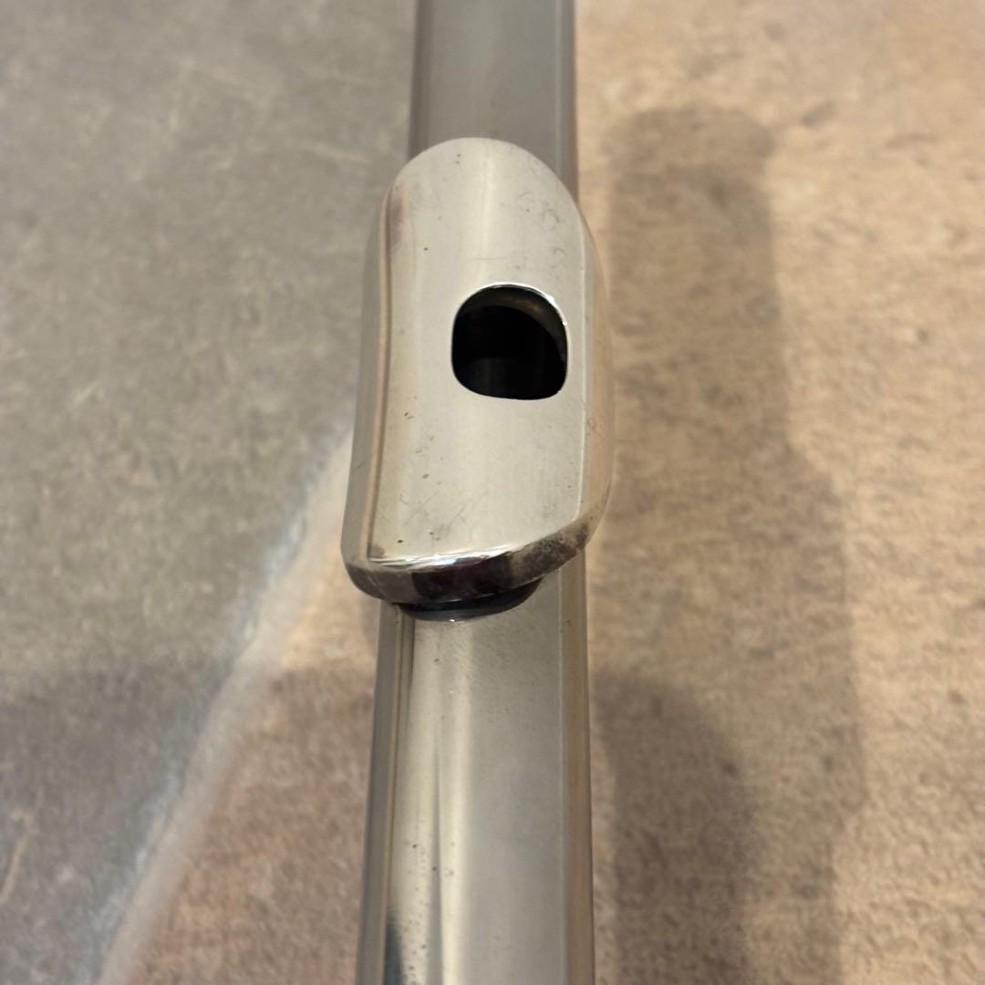 【良品】ムラマツフルート MURAMATSU M-70 リップ銀製 洋銀