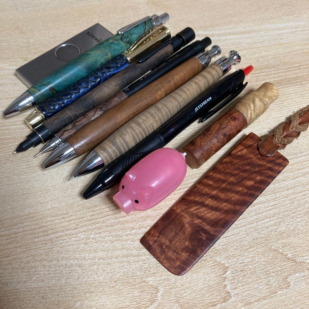 木軸シャーペン　まとめ売り　検索　野原工芸　工房楔　ボナンペン