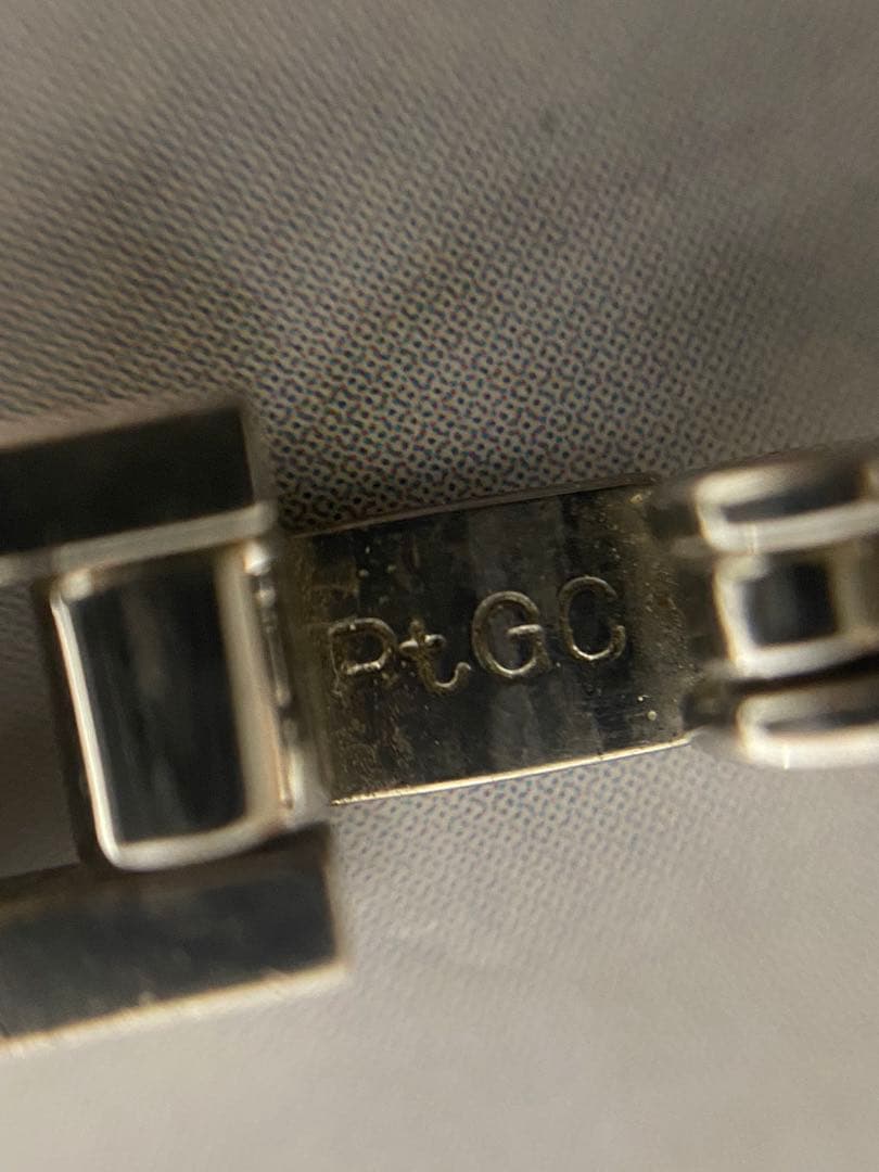 6Pダイヤ 0.12ct PtGC 喜平ネックレス