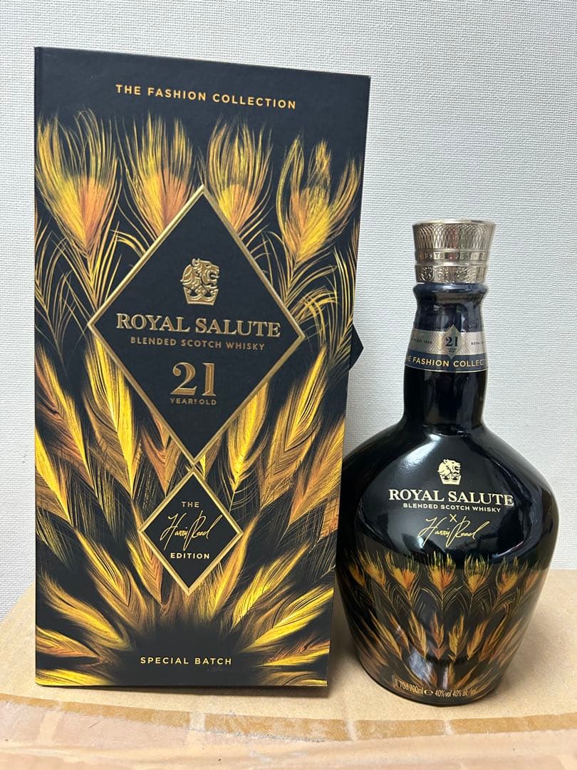 ロイヤルサルート21年 ハリス・リード エディションゴールド 40度 700ml