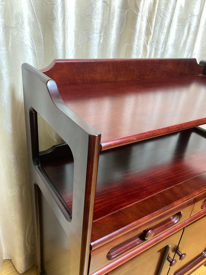 さ*ら様 カリモク　　karimoku 電話台　ファックス台　チェスト　棚　高級