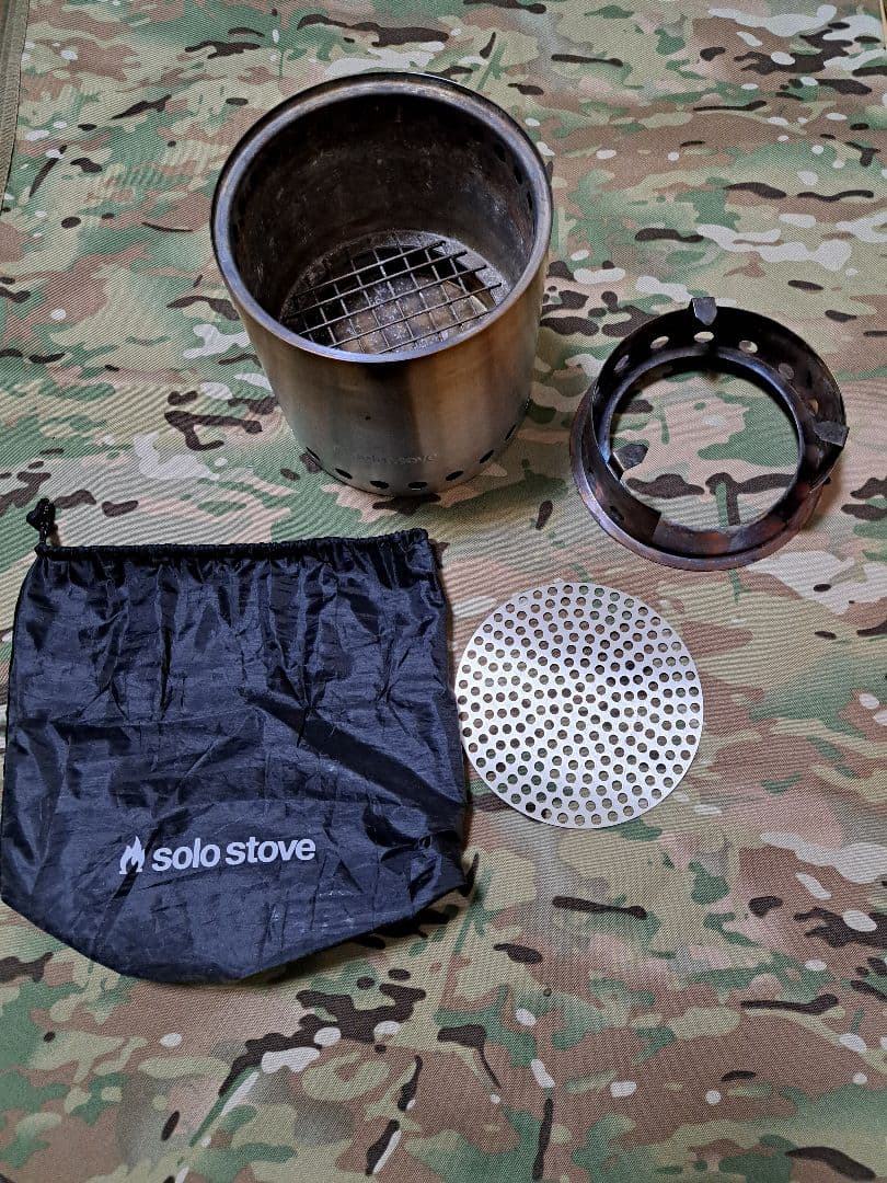 ら*ー様 solo stove campfire ソロストーブキャンプファイヤー