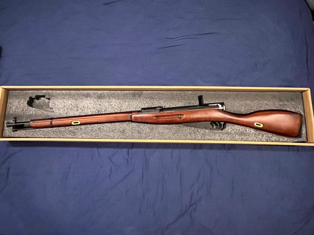 モシンナガンM1891/30 エアコッキング　木製ストック　実物スリング付き