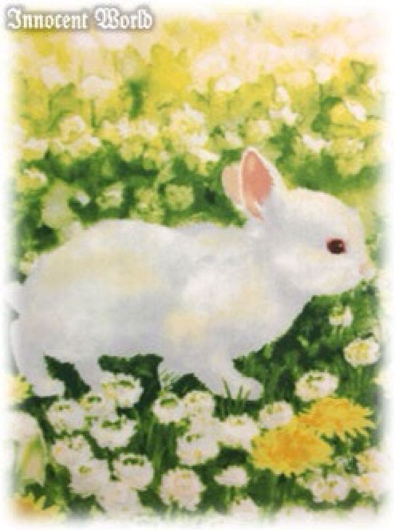 新品■送料無料■ イノセントワールド■土田穣コラボうさぎとりす柄スカート希少レア