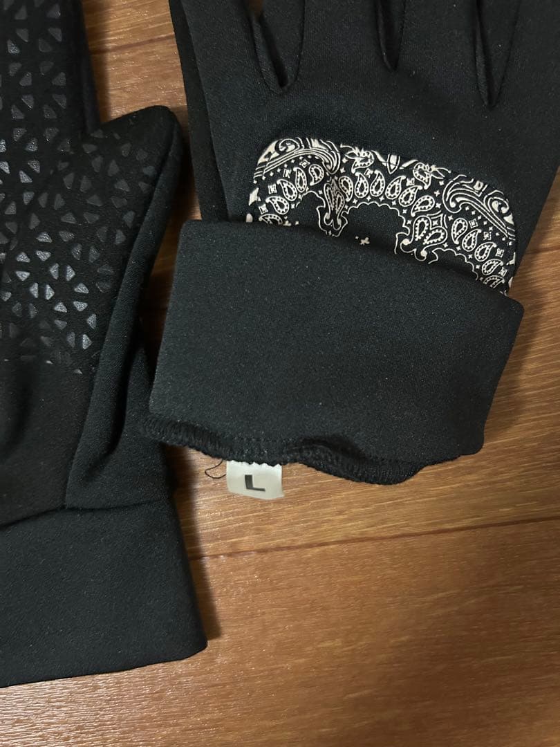 中古 L Supreme North Face Bandana glove 手袋