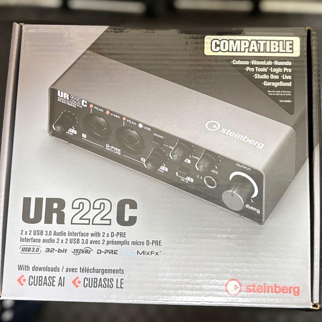 Steinberg UR22C オーディオインターフェイス