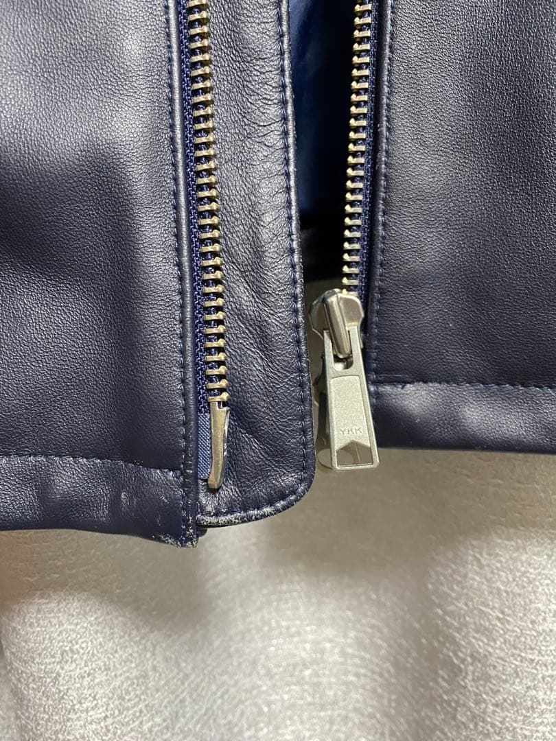 BEAMS　ビームス　レザー　ライダースジャケット　S