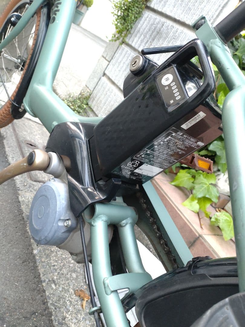 《y》【bikke ビッケポーラー】電動アシスト自転車★子供乗３人乗