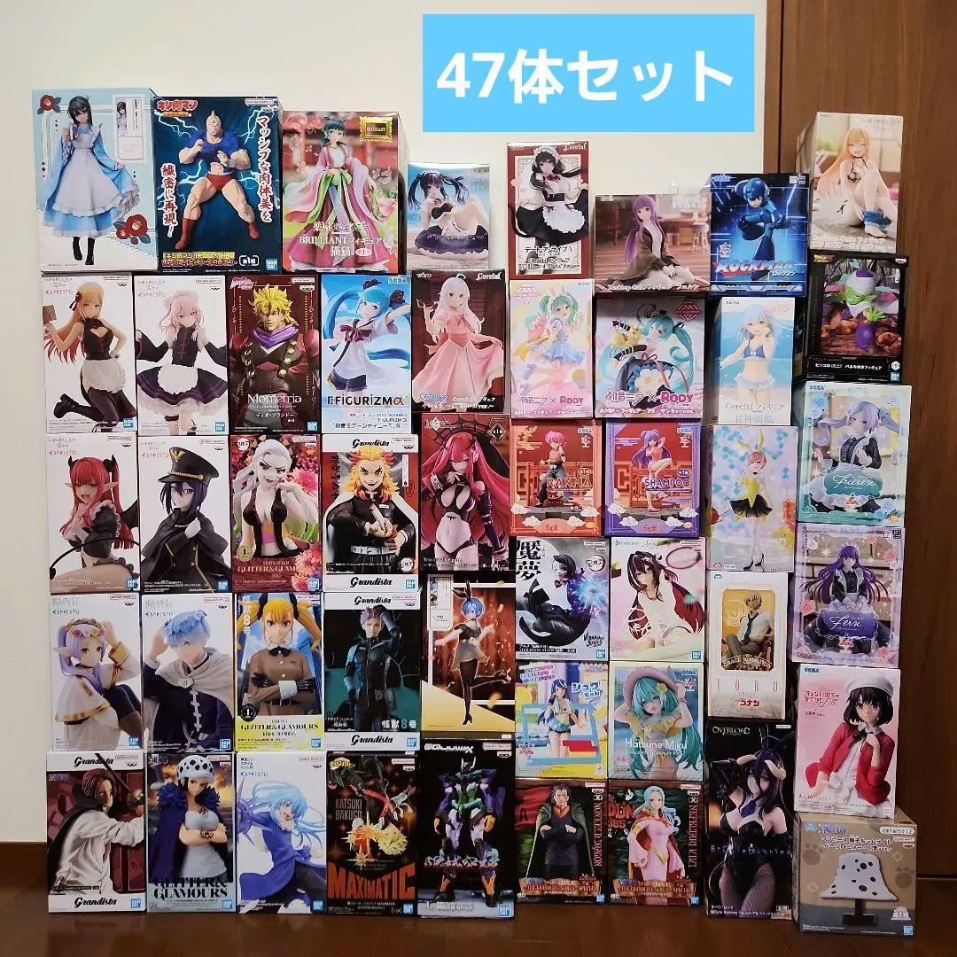【新品・未開封】美少女フィギュア　プライズフィギュア　まとめ売り　47体セット