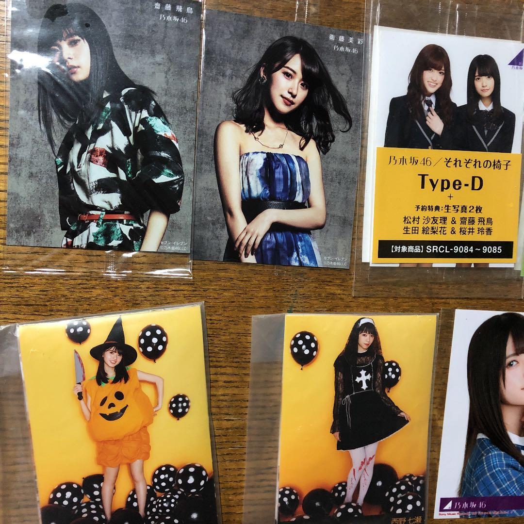 生写真、缶バッジ、カード