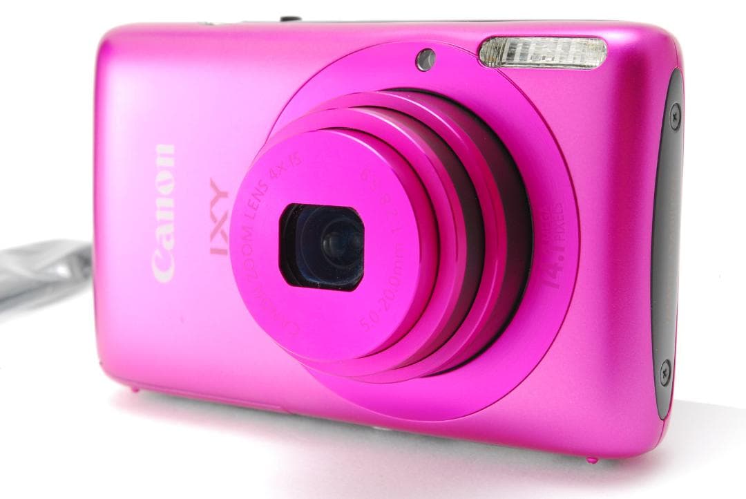 ❤️希少❤️❤️極上美品❤️❤️Canon IXY 400F❤️❤️ピンク箱付きデジカメ