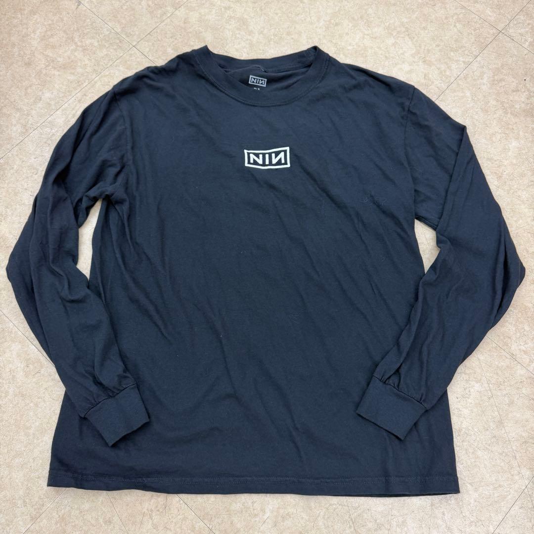 nine inch nails バンドTシャツ ロンT ロングスリーブ パーカー