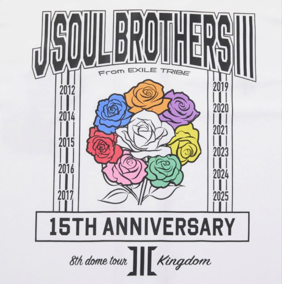 三代目 三代目ベースボールシャツ FC限定 KINGDOM WHITE