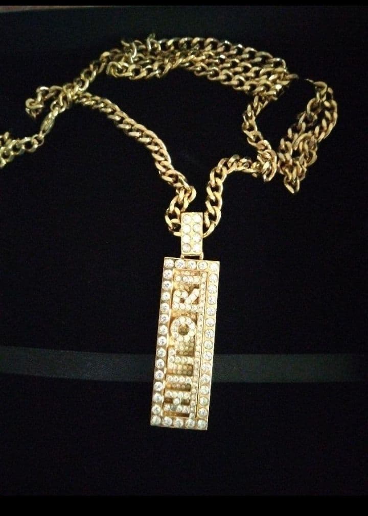 プレミア白シールバージョン　斎藤一人さん　特大ペンダント　非売品