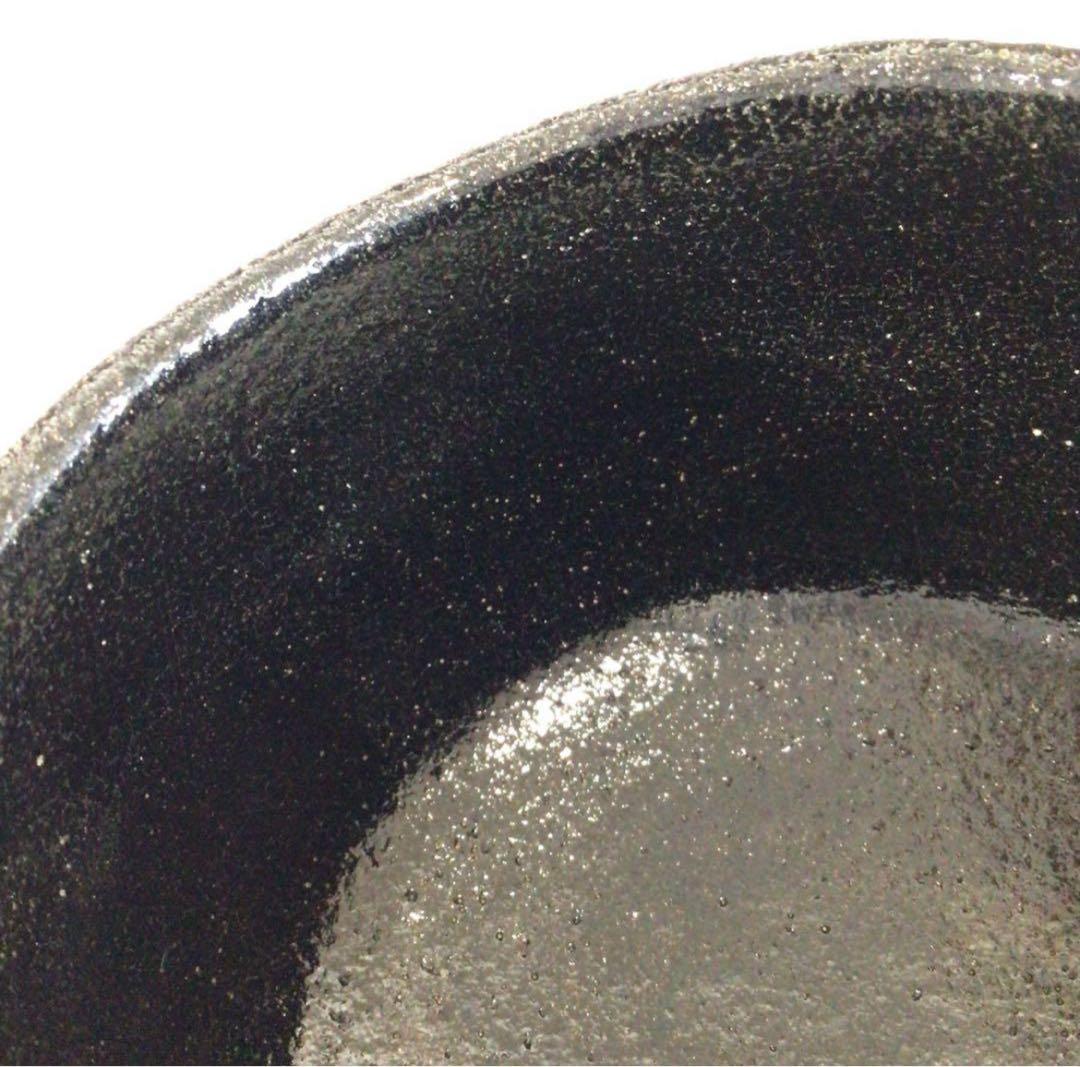 Ｓ１７２　茶碗　『久楽造』『大徳寺　宮西玄性　書付』『黒楽茶碗』　共箱　茶道具