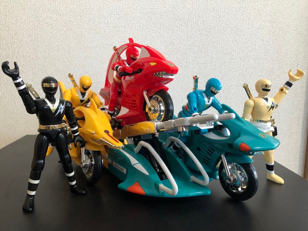 忍者戦隊カクレンジャー　プラデラ　フィギュア　外箱付き　パーツ全てあります