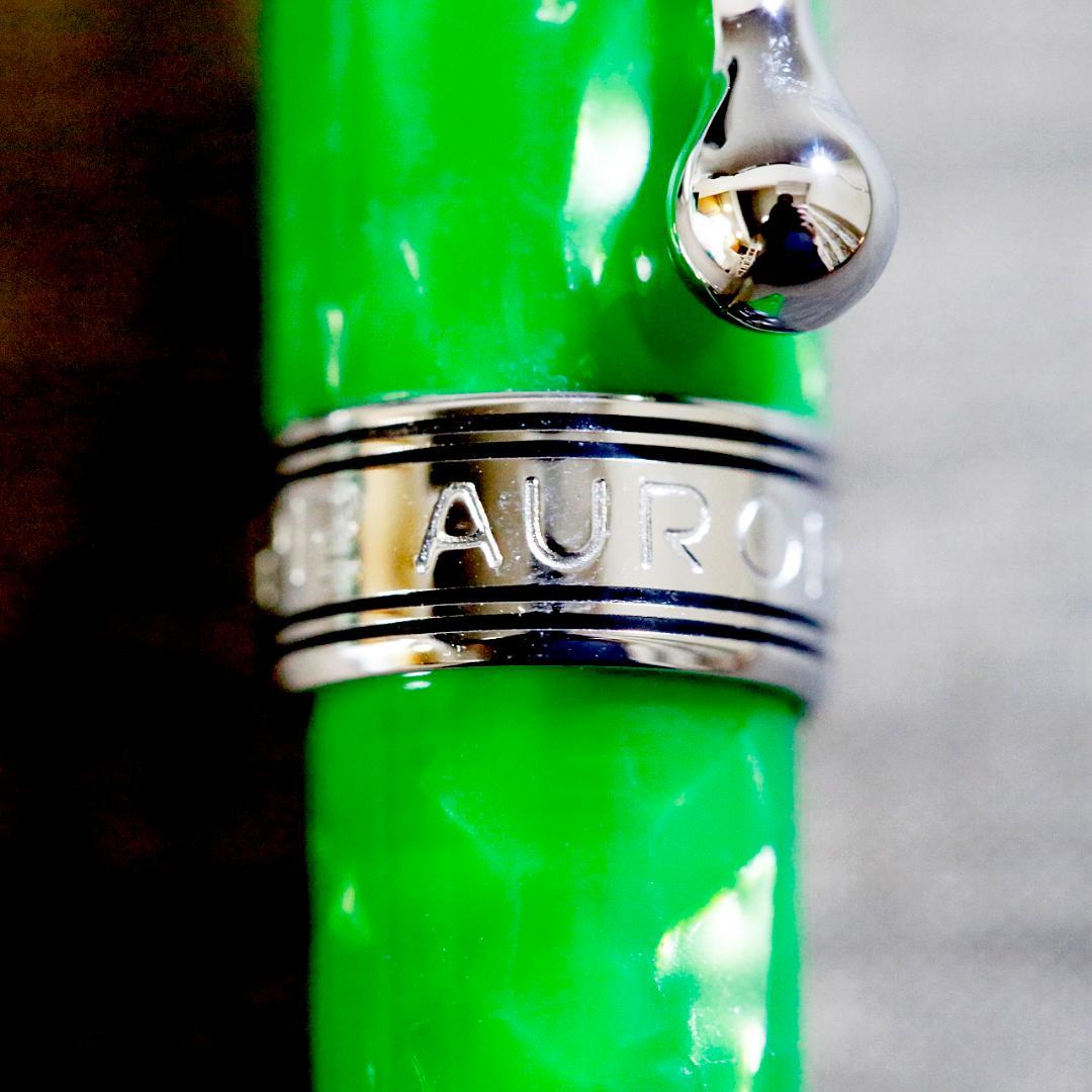 【極美品 限定品】アウロラ ボールペン テッラ グリーン