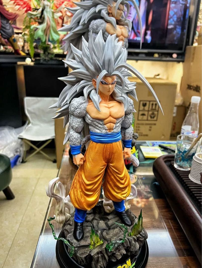 ドラゴンボール 孫悟空 ガレキ ガレージキット スタチューX①⑦④