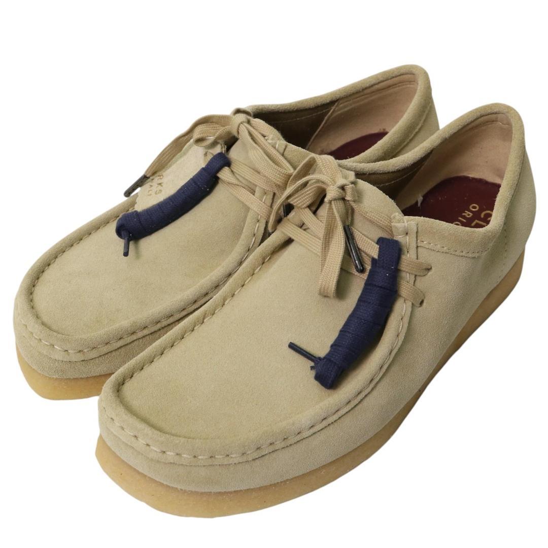 未使用 クラークス 26155515 ワラビー メープルスエード 27.0cm