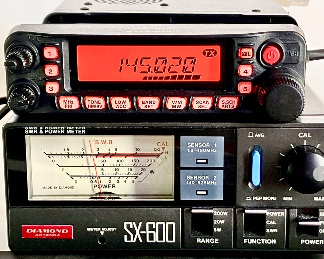 ヤエスFT-7900 20w/20w アマチュア無線機