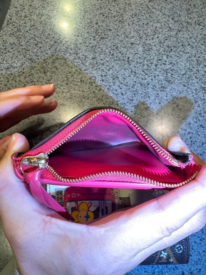 ルイ・ヴィトン 三つ折り財布 ヴィヴィエンヌ 中古