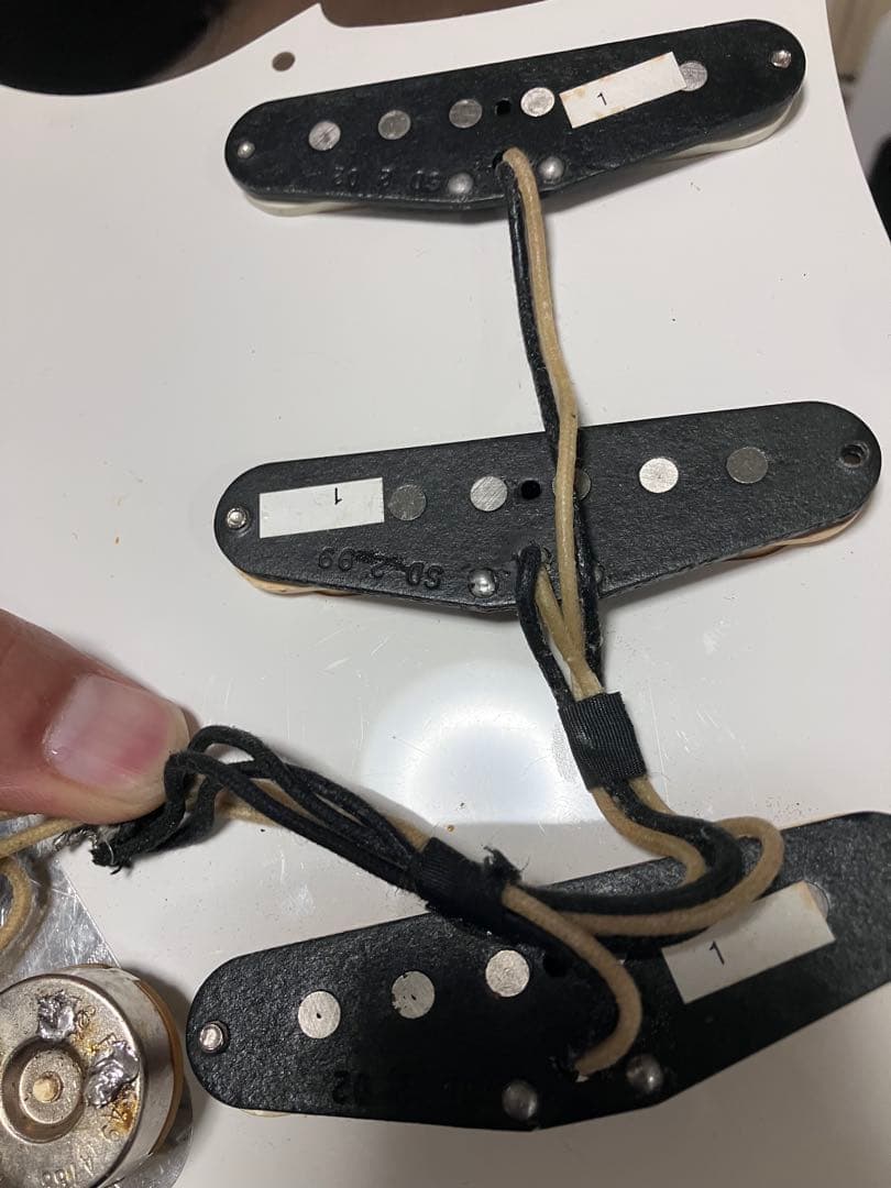 S*q様 ダンカン　SSL-1 シングルコイルPUセット【動作未確認】