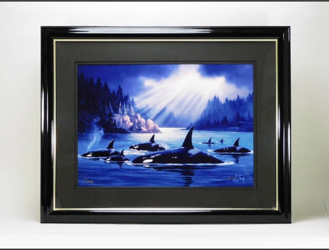 アンソニー・キャセイガイディングライト ジークレー大判 専用箱 ラッセンの師匠